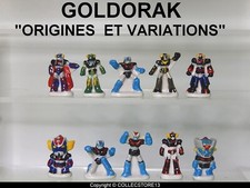 SERIE COMPLETE DE FEVES GOLDORAK - ORIGINES ET VARIATIONS 2025