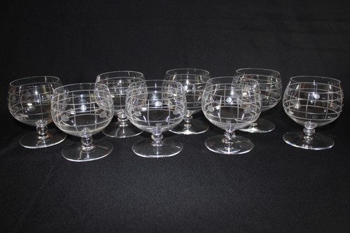 Verres eau en cristal - 8,
