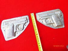 moule a chocolat ancien revolver pistolet