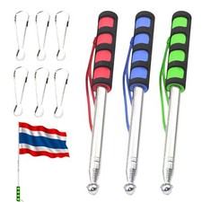 3PCS Mât Télescopique