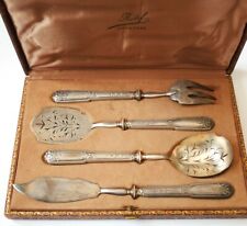 Couverts à dessert bonbons en argent Minerve vers 1900 Rétif Chartres