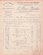 63 PUY GUILLAUME coutelier