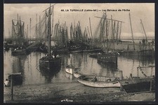 CPA La Turballe /Loire-Inf., Les Bateaux de Pêche 