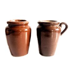 Lot de 2 anciens vase pichet
