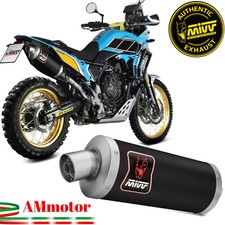 Mivv Yamaha Tenere' 700 2021 Pot D Echappement Pour Moto Exhaust Dakar Inox Noir