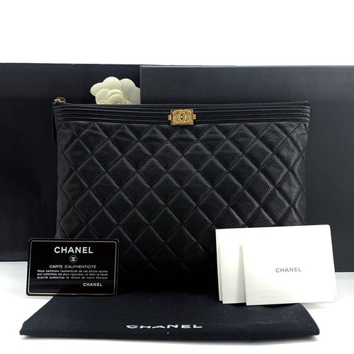 Chanel clutch boy avec - chanel, en