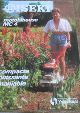 Catalogue, Brochure, Prospectus  Tracteurs Agricole -  ISEKI  Motobineuse MC 4
