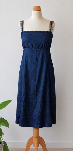Robe habillée bleu marine