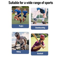 Casqueurs Rembourrés De Rugby Casque à Coque Souple Eva Sponge Pour La Jeunesse