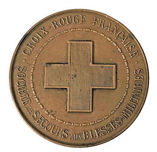 Plm médaille croix rouge - croix,