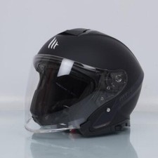 Casque jet MT Helmets Thunder 3 SV noir mat homme femme Taille M 57-58cm pour