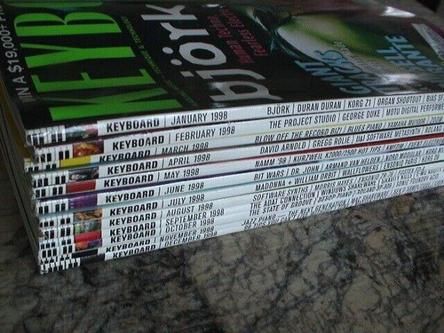 Keyboard magazine set 1998 - ,