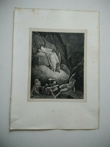 Gravure ancienne gustave doré - gustave,