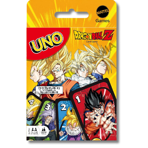 Jeu uno dragon ball - jeu,