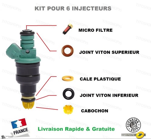 Kit réparation injecteurs - kit, 6