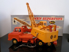 DINKY SUPERTOYS N° 972  CAMION GRUE COLES 20 TONNES TRES BON ETAT EN BOITE