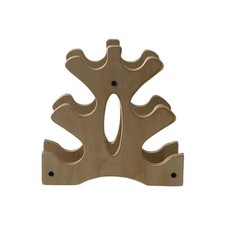 Support d'haltères en bois à