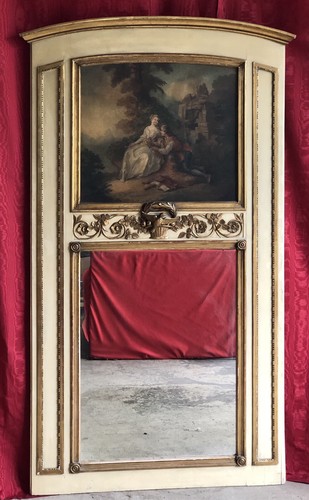 Trumeau miroir style louis - miroir,