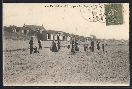 Cpa petit fort philippe la - cpa, petit-fort-philippe,