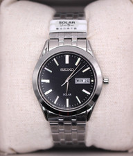 Montre SEIKO Spirit SBPX083 Solar Sapphireglass 3 tm étanche argent noir