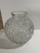 Ancien vase boule En Verre