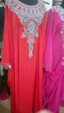 Dubaï Caftan Royal Marocain Mariage Robe Sol Longueur Toge Takshita Var Robe