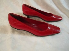 Prada Sport Red Patent Pumps