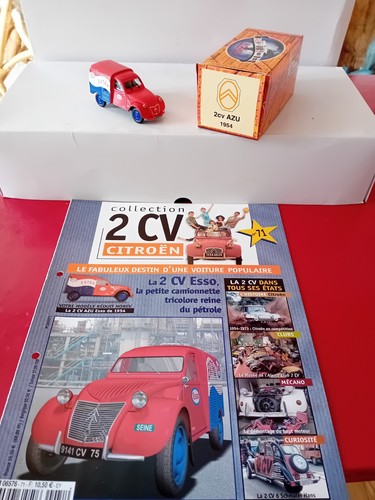 Citroën 2cv azu 1954 - 1/43,