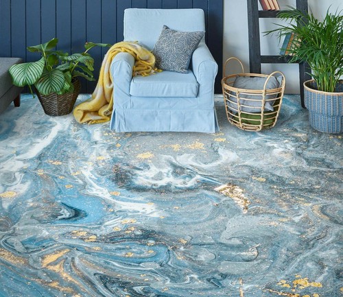 Texture bleue 2160 sol - 3d,
