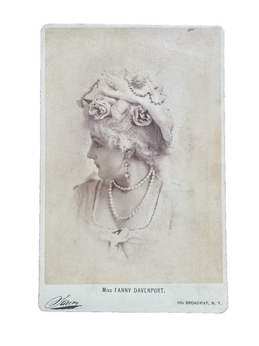 Actress fanny davenport - actress, a