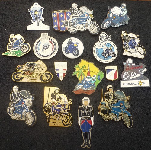 Pins brigade motorisée - pins,