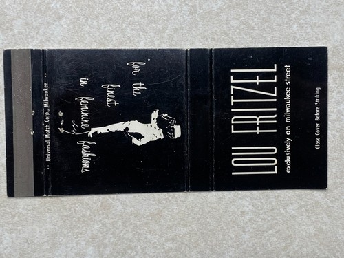 Ag264 matchbook cover lou - ag264,