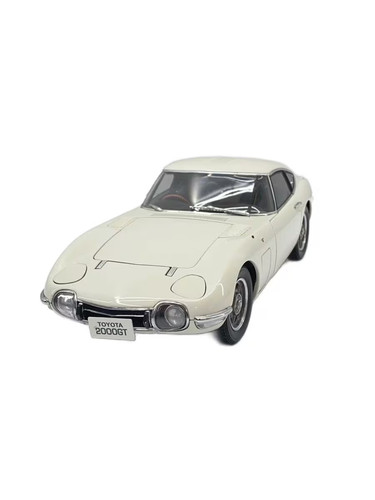 Toyota miniature car wht - toyota,