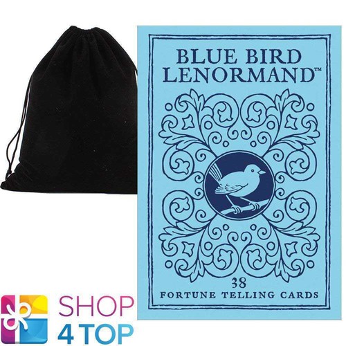 Blue bird lenormand - blue, orakel