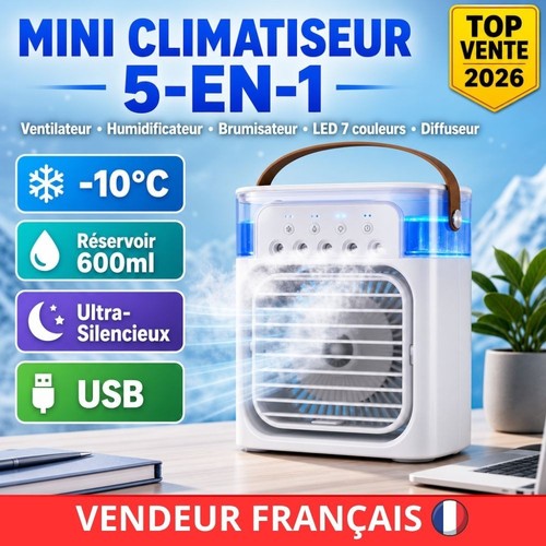 Mini climatiseur ventilateur - mini,