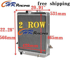 56mm 2ROW aluminum radiator