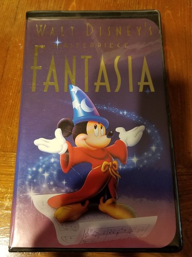 Disney fantasia vhs - disney, movie