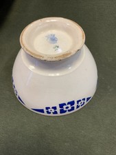 ANCIEN BOL FAIENCE Badonviller DECOR Bleu (61)
