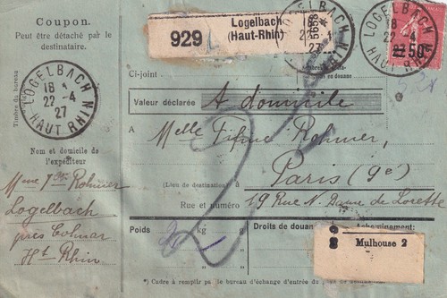 Timbres france bulletin - france,