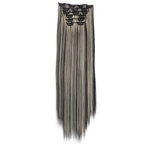 Piece clip hair extension - clip-in,