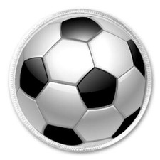Soccer Ball - 3" Circle Sew /