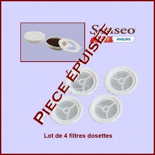 Lot dosettes filtre - de,
