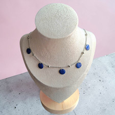 Collier ZOE en acier argenté