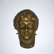 antique Tete visage blouse en