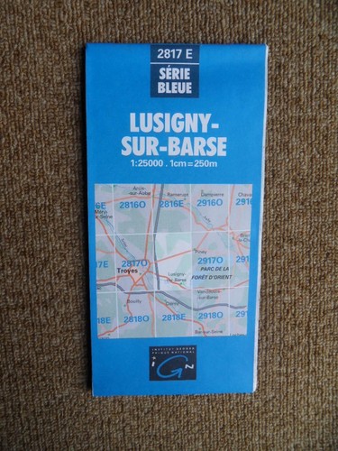 525 carte ign série - 525-,