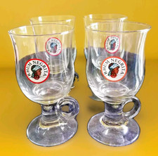 4 anciens verres chopes rhum