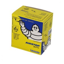 CHAMBRE AIR BROUETTE/CHARIOT 8'' 380X90X8  MICHELIN- VALVE DROITE (8B3)