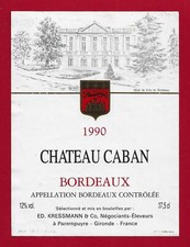Etiquette bordeaux - 83/67,