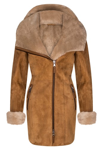 Manteau laine brun - en, pour