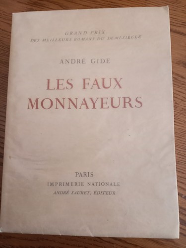 André gide les faux - andré,